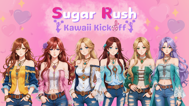 #5. Sugar Rush: Kawaii Kickoff (Android) By: Fantasy Realm