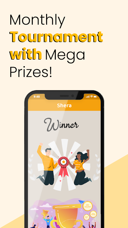 #2. Shera - Play Live Quiz Game (Android) By: Nagorik