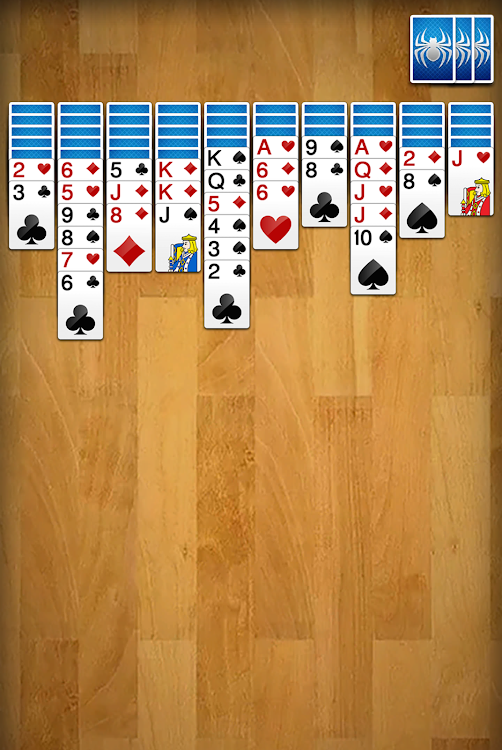 #3. Spider Solitaire - Card Game (Android) By: CMS Simulation Games Studio