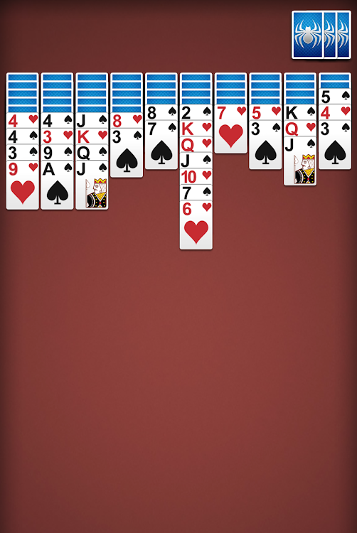 #5. Spider Solitaire - Card Game (Android) By: CMS Simulation Games Studio