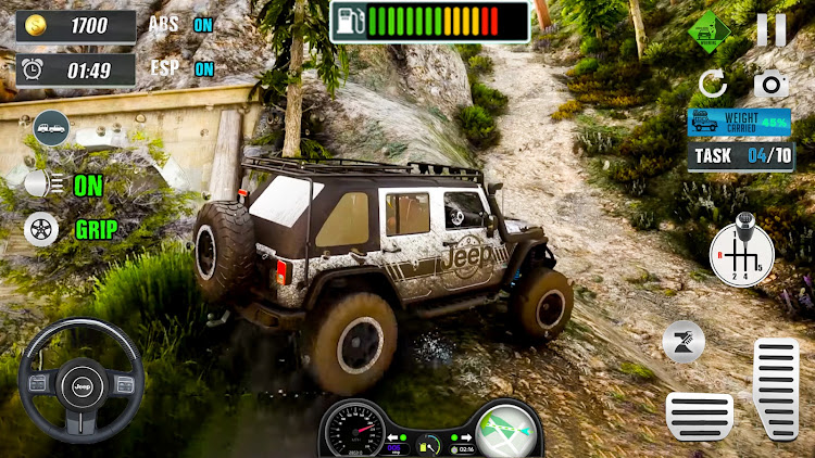 #3. SUV 4x4 jeep driving game (Android) By: GamesEight