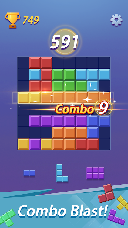 #9. Block Puzzle: Combo Mania! (Android) By: Crazy Maple Studio Dev