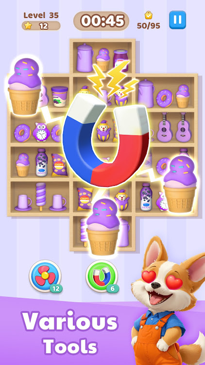 #5. Goods Sorting: 3D Store Games (Android) By: LifePulse Puzzle Game Studio