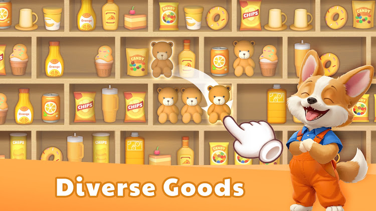 #7. Goods Sorting: 3D Store Games (Android) By: LifePulse Puzzle Game Studio