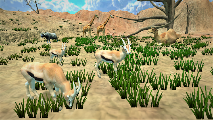 #5. Deer Simulator: Animal 3D Game (Android) By: INOX Gaming