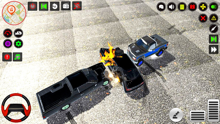 #4. Car Crash: Car Accident Games (Android) By: Next-Gen Games