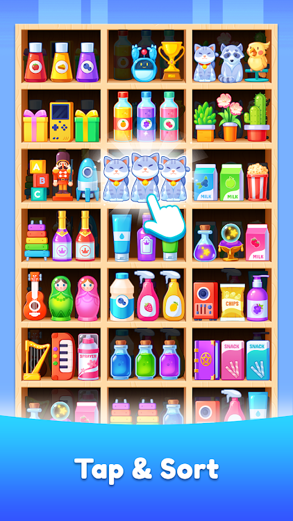 #3. Shelf Sort Puzzle Game (Android) By: IEC Games Australia