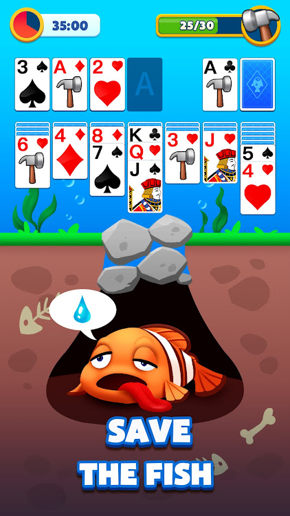 #6. Solitaire Ocean (Android) By: Solitaire Card Games Classic