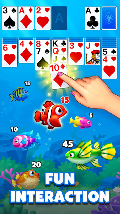 #7. Solitaire Ocean (Android) By: Solitaire Card Games Classic