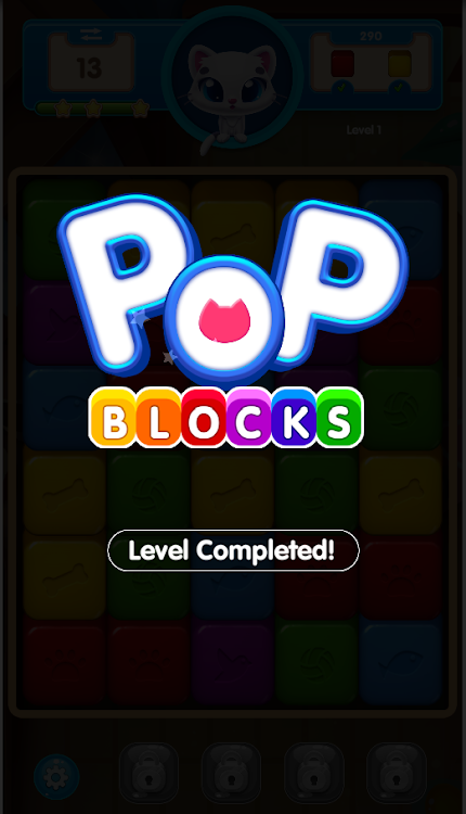 #5. Kitty Pop Blocks (Android) By: mazaj