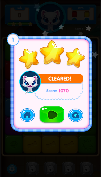 #6. Kitty Pop Blocks (Android) By: mazaj