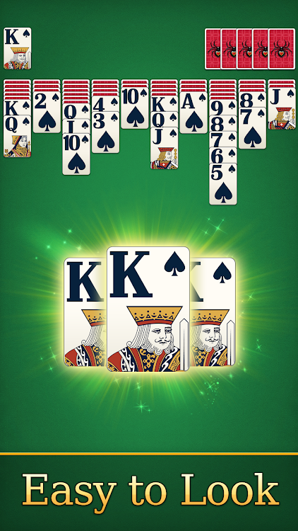 #2. Spider Solitaire Card Games (Android) By: Card Games, Inc