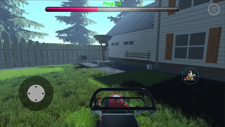 #3. Lawn Mower Simulator 2024 (Android) By: DarkPlay Game