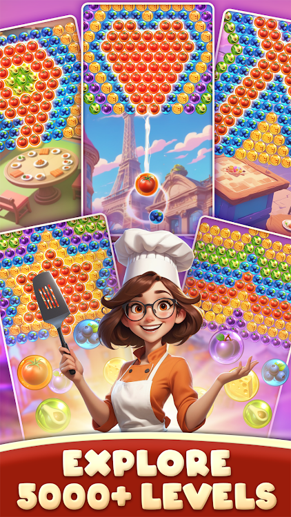 #5. Cooking Bubbles (Android) By: HitMobileGames