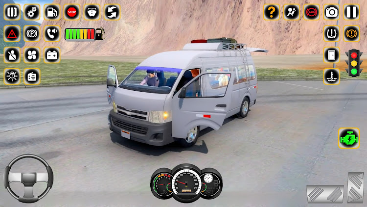 #6. Van Games Dubai Van Simulator (Android) By: OVERDOSE GAMING