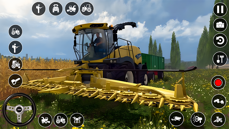 #2. Farming Tractor Games 3d (Android) By: Geeklone Technology