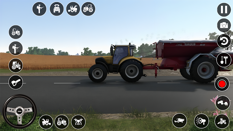 #5. Farming Tractor Games 3d (Android) By: Geeklone Technology