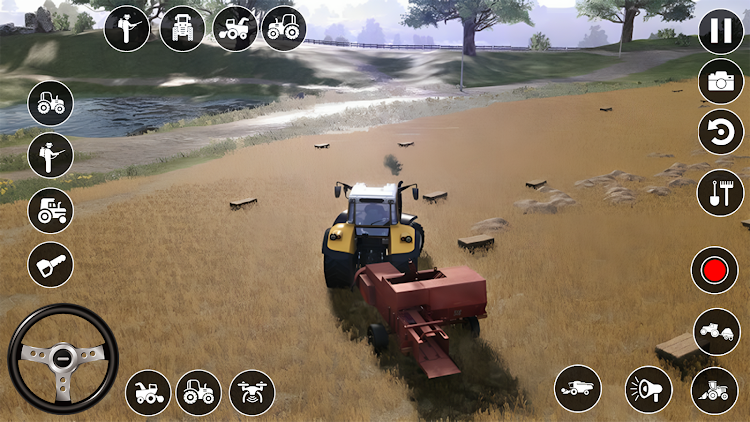 #7. Farming Tractor Games 3d (Android) By: Geeklone Technology