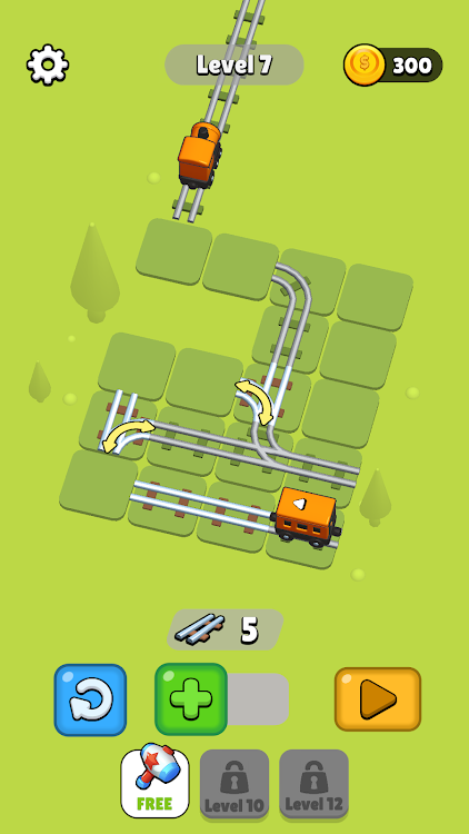 #2. Rail Trails (Android) By: Bee Creator