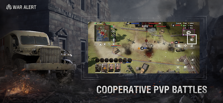 #5. War Alert : WWII PvP RTS (Android) By: Shanghai Longan House