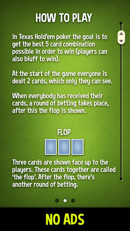 #2. Poker Hands - Learn Poker (Android) By: Playtika