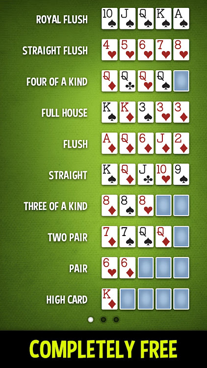 #3. Poker Hands - Learn Poker (Android) By: Playtika