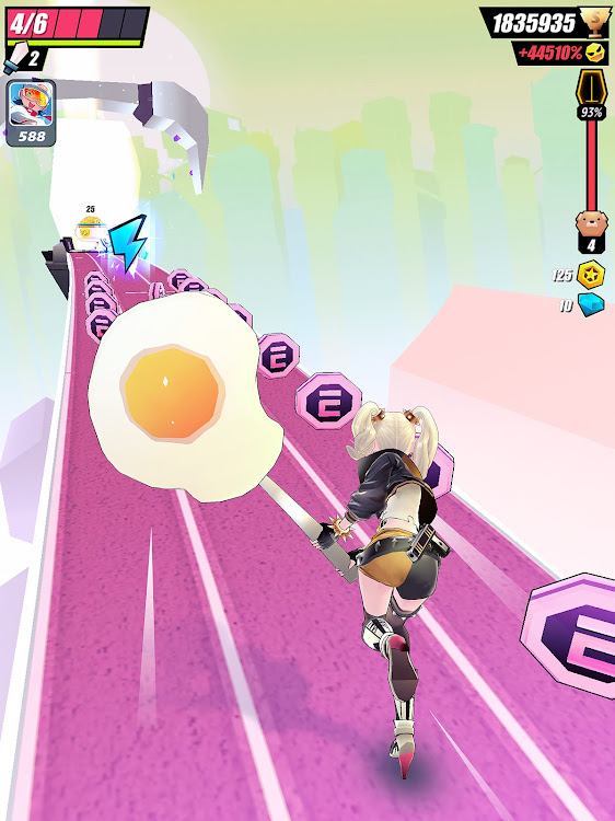 #10. Slash & Girl - Endless Run (Android) By: Flyyes, Inc.