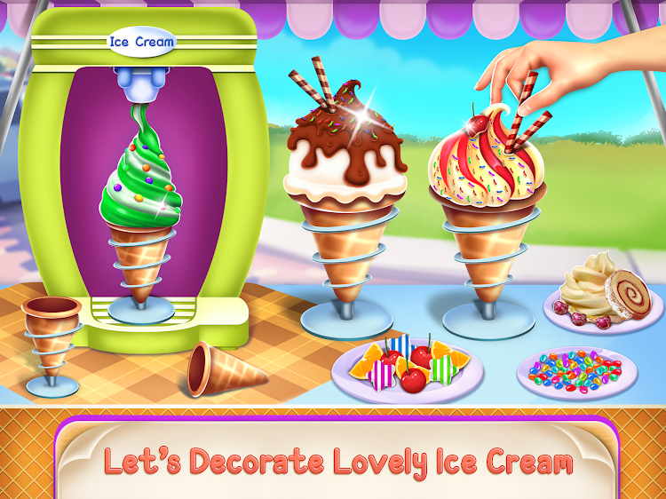 #2. Icecream Cone Cupcake Baking (Android) By: Hello-Game