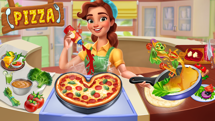 #6. Pizza Chef Cooking Games (Android) By: PlayTime Global