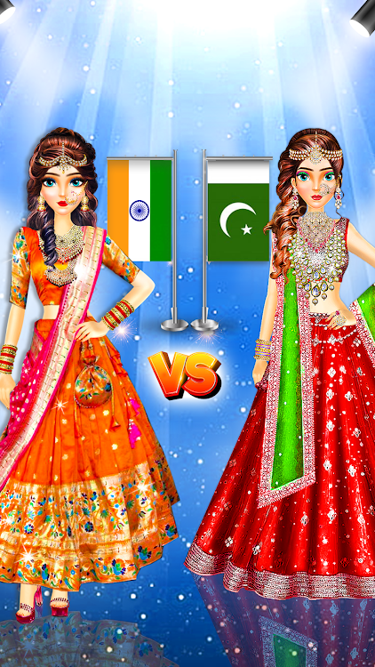 #9. Indian Bridal Dress Up Game (Android) By: Happy Games Play