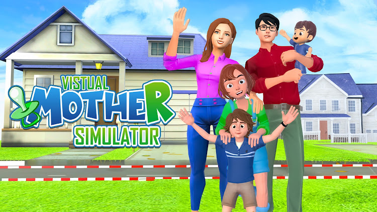 #7. Virtual Mom Family Life Sim 3D (Android) By: Pioneer Gamerz