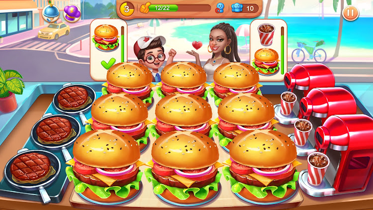 #3. Cooking Center-Restaurant Game (Android) By: Dream Tap