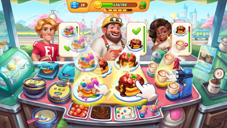 #6. Cooking Center-Restaurant Game (Android) By: Dream Tap