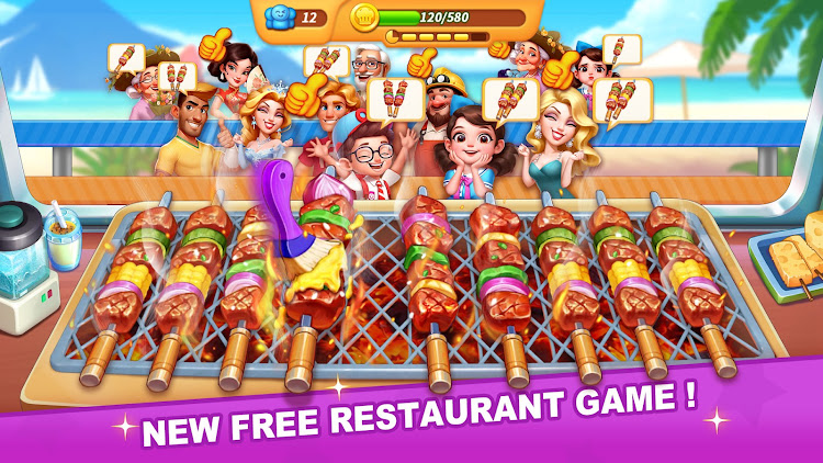 #7. Cooking Center-Restaurant Game (Android) By: Dream Tap