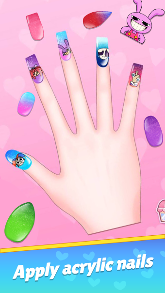 #2. Color ASMR: Nails Painting (Android) By: Mirai Games