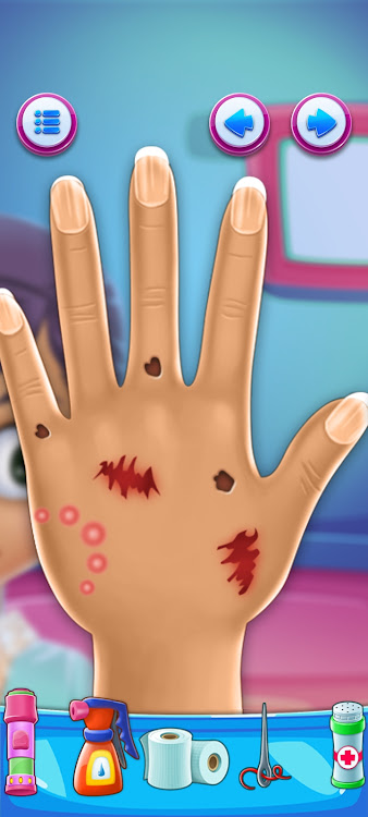 #4. Hand Doctor : Kids Doctor (Android) By: Game Addiction2