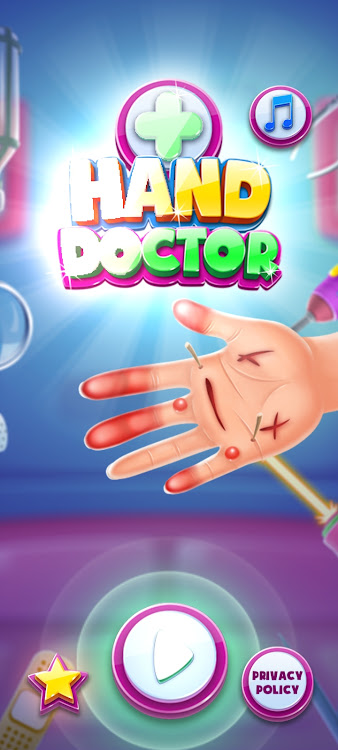 #6. Hand Doctor : Kids Doctor (Android) By: Game Addiction2