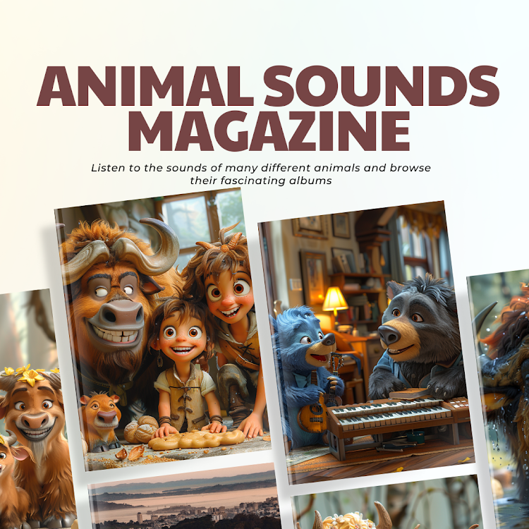 #2. Animal Sounds Magazine (Android) By: iZEK GAMES