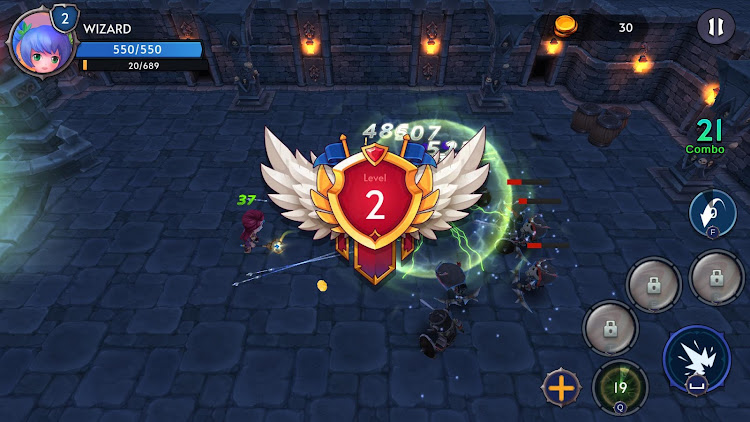 #7. Fantasy RPG: Raid Legends (Android) By: PivDev