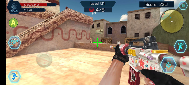 #3. Strike Terrorist - 3D FPS (Android) By: DUCKY DUKE