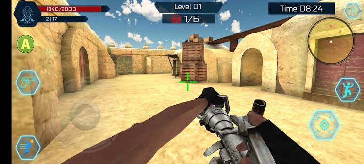 #6. Strike Terrorist - 3D FPS (Android) By: DUCKY DUKE