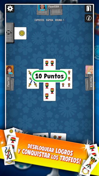 #3. Brisca Más – Card Games (Android) By: Spaghetti Interactive Srl