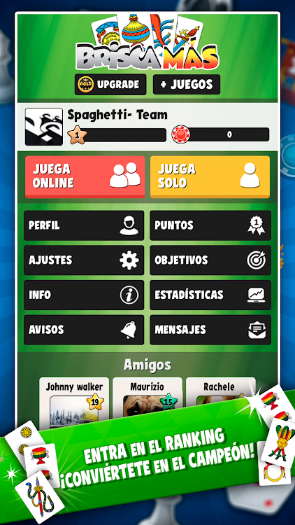 #4. Brisca Más – Card Games (Android) By: Spaghetti Interactive Srl