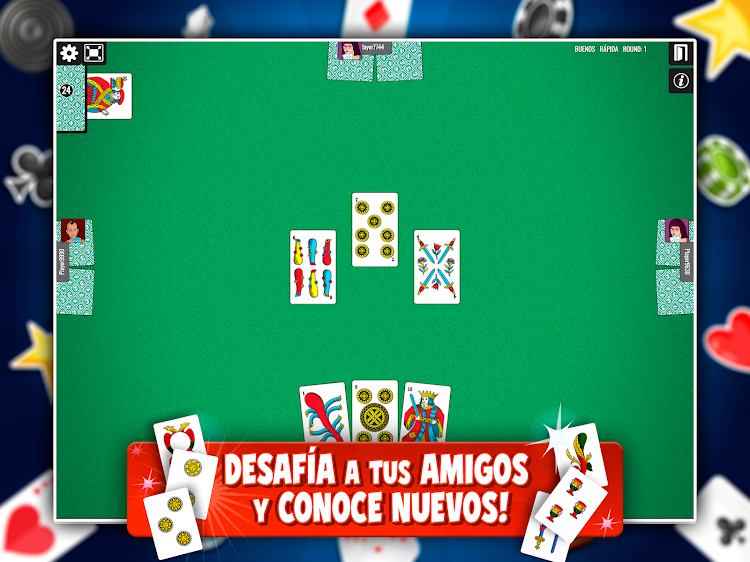 #5. Brisca Más – Card Games (Android) By: Spaghetti Interactive Srl