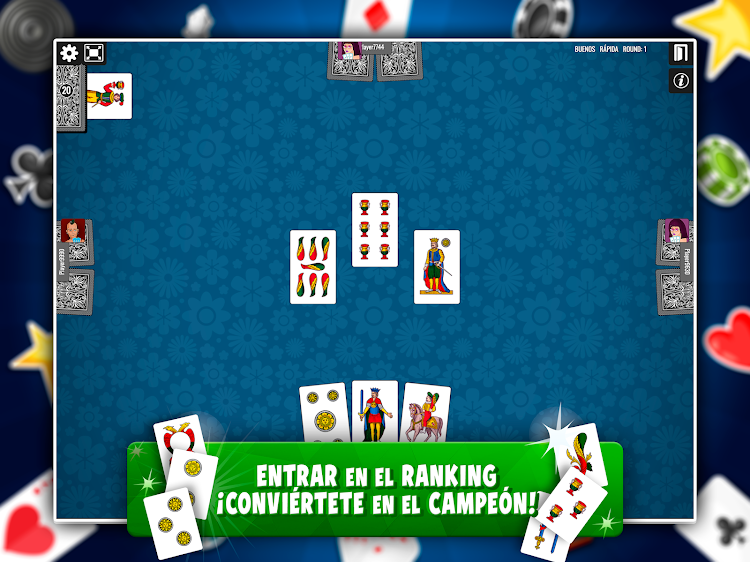 #6. Brisca Más – Card Games (Android) By: Spaghetti Interactive Srl