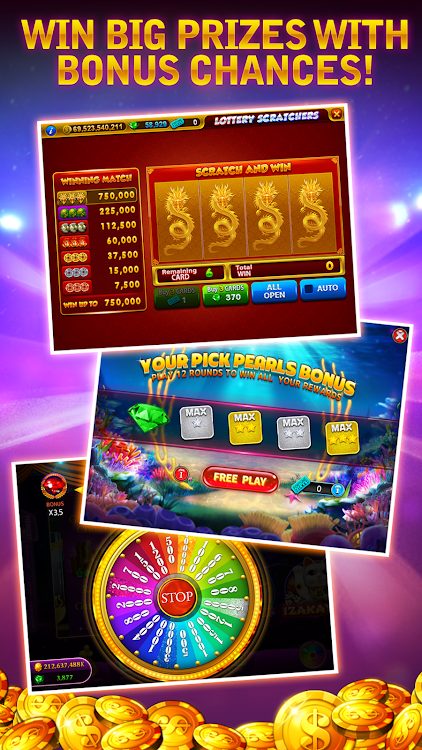 #4. Cash Bay Casino - Slots game (Android) By: NuriGames Inc.