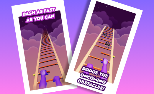 #5. Climb the Ladder Dash Game (Android) By: KrewGames