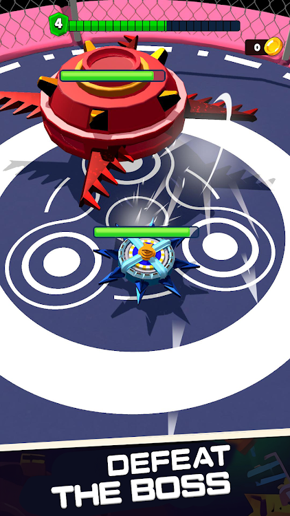 #4. Spinner Battle Bots Arena (Android) By: Nolodin Games LLC