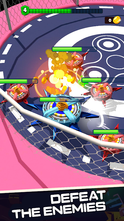 #10. Spinner Battle Bots Arena (Android) By: Nolodin Games LLC