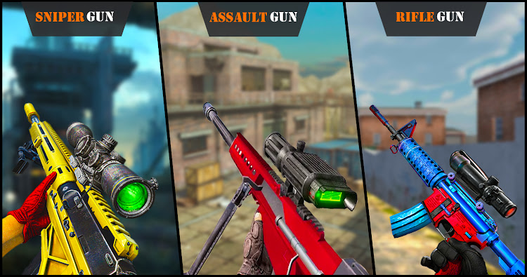 #4. Swat FPS Fire Gun Shooter 3D (Android) By: NT-Studios